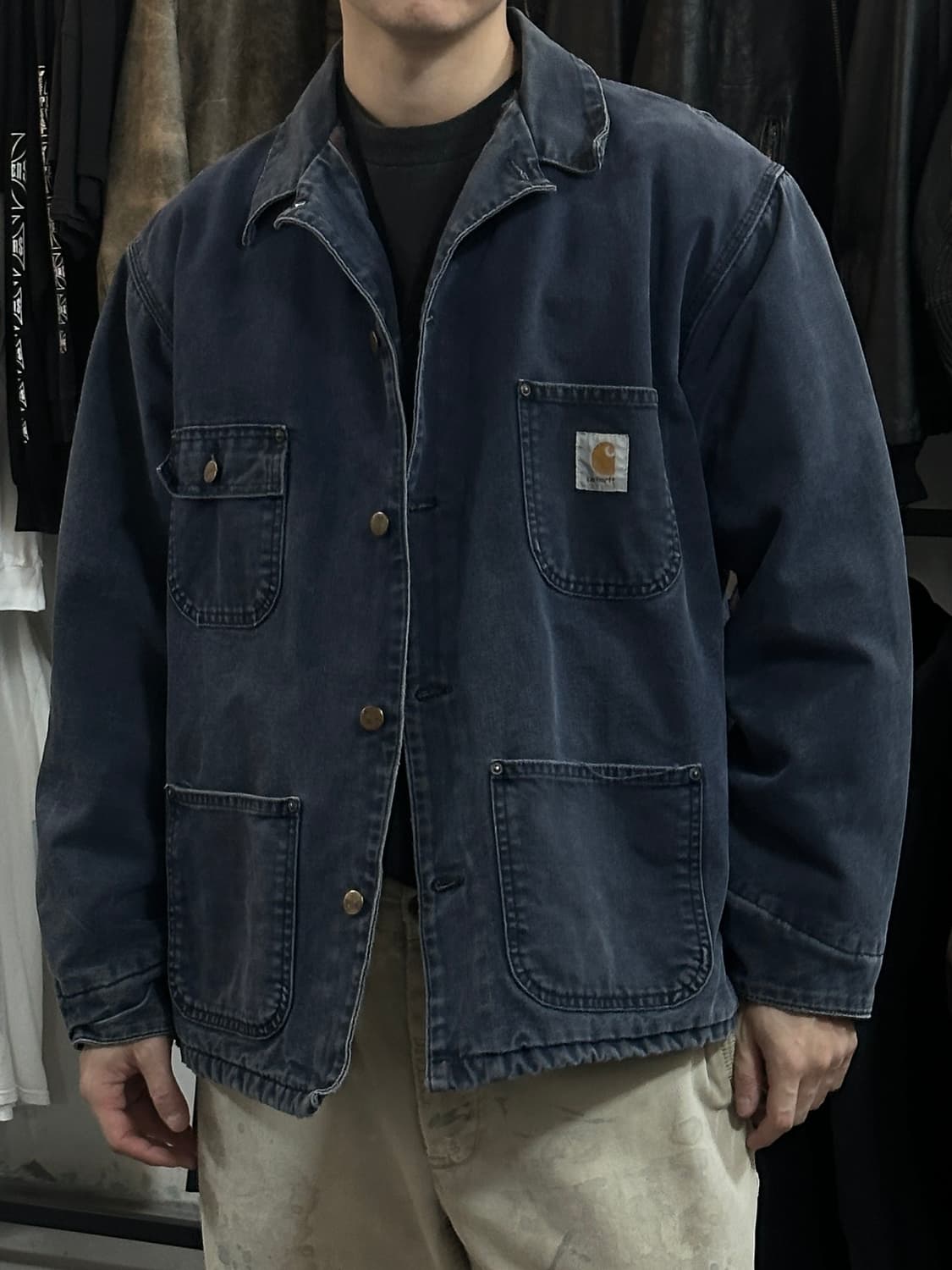 90's USA Made 칼하트 빈티지 초어자켓 상품이미지10