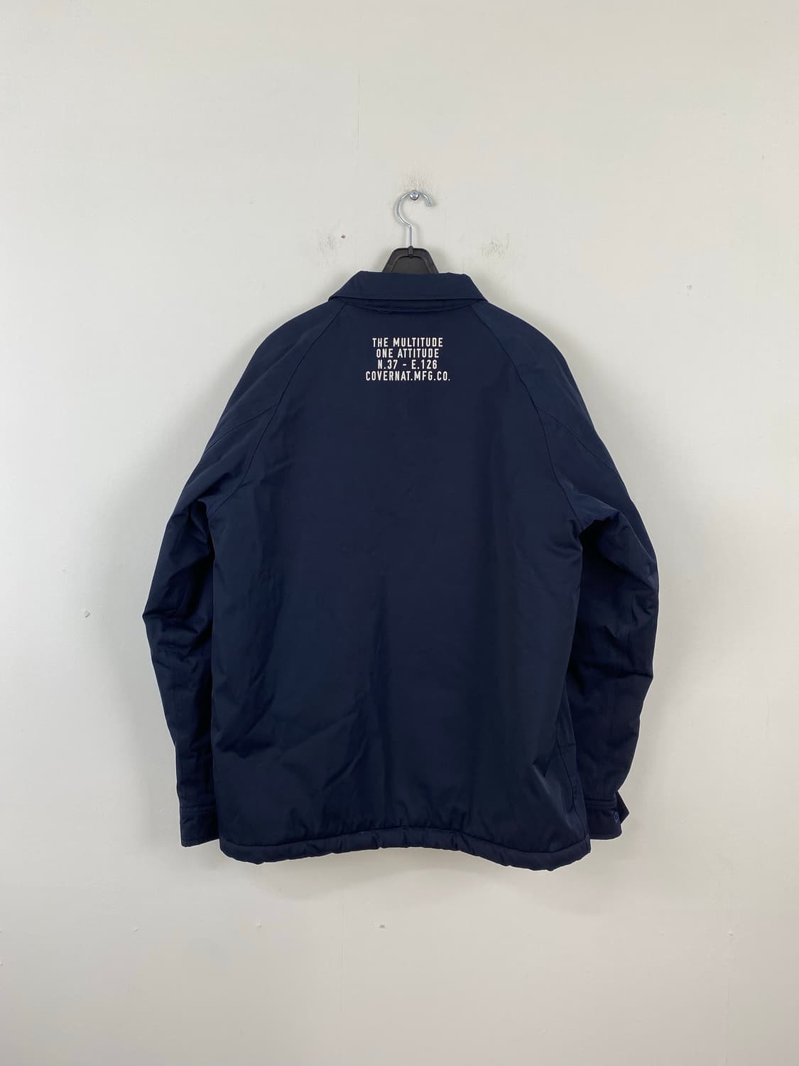커버낫 네이비 양털 코치자켓 점퍼 M 상품이미지2