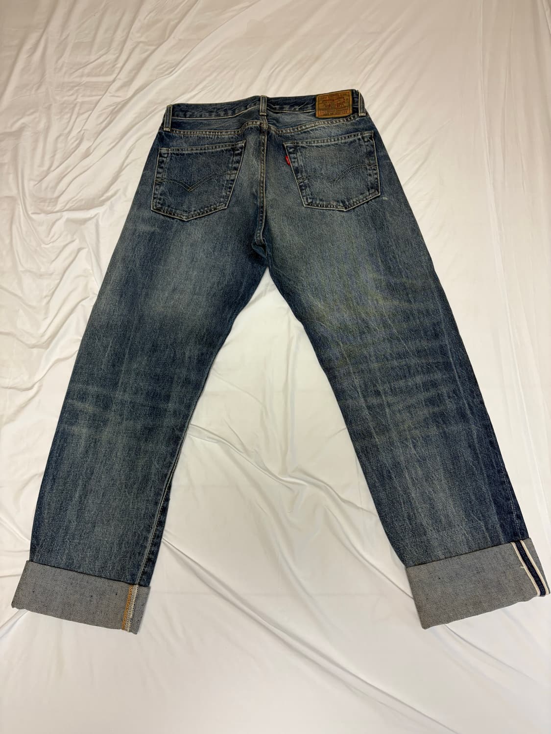 (새상품) LVC 501Z XX 데미지 워싱 데님 32x34 상품이미지3