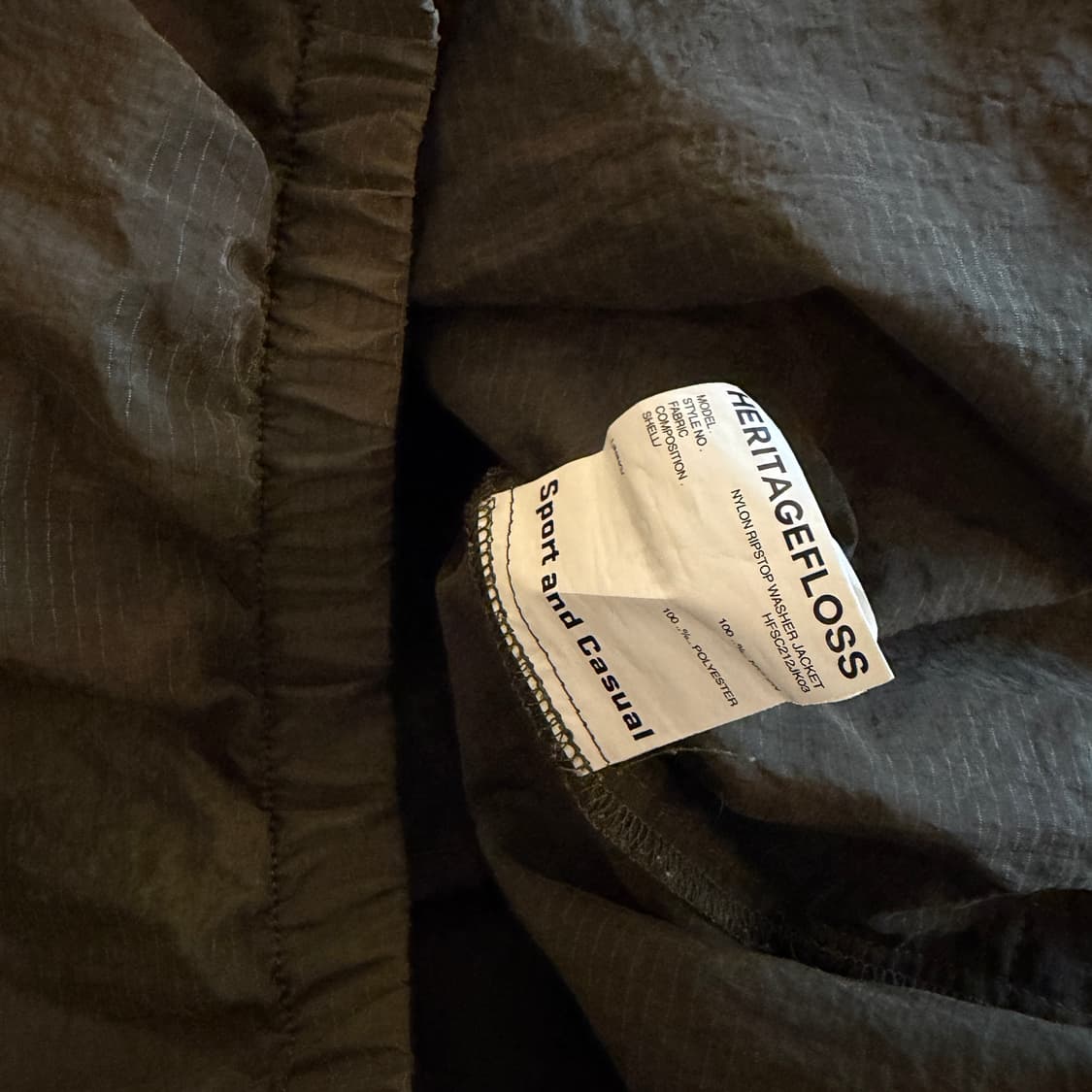 헤리티지 플로스 립스탑 우븐 자켓 상품이미지7