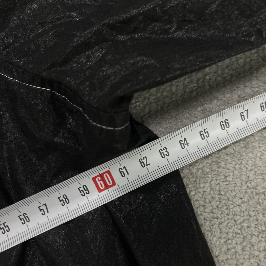 마뗑킴 블랙 윈드브레이커 m 상품이미지5