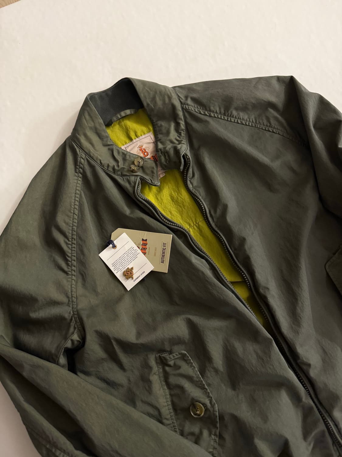 바라쿠타 g9 어센틱 핏 가먼트다잉 (40사이즈) 상품이미지1