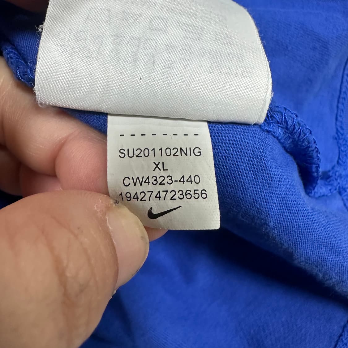 ✨ (바배) 나이키 시그니처 빅로고 반팔티 상품이미지5