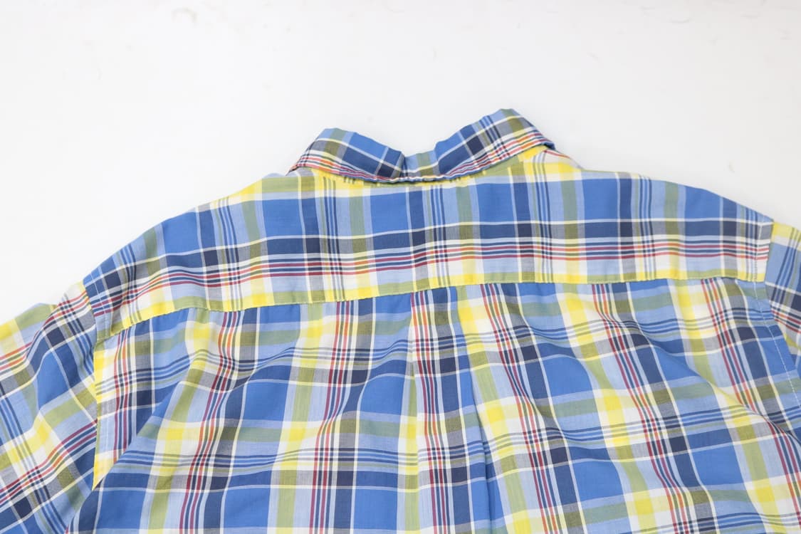 올드 스투시 90s 마드라스 체크 반팔 셔츠 상품이미지8