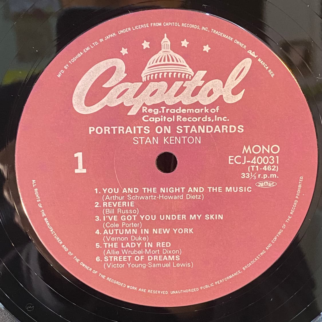 (수입중고LP-재즈) Stan Kenton -Portraits On 상품이미지4
