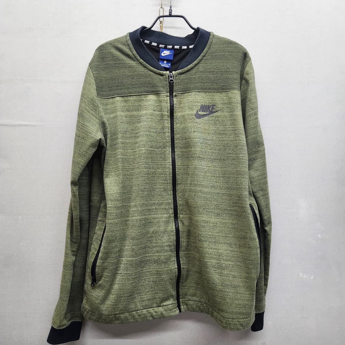 나이키 테크니트 보머 카키색 자켓 M(M) 남여공용 상품이미지1