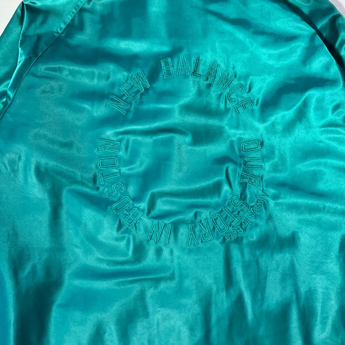 [110/2XL]뉴발란스 청록 코치 자켓 상품이미지8