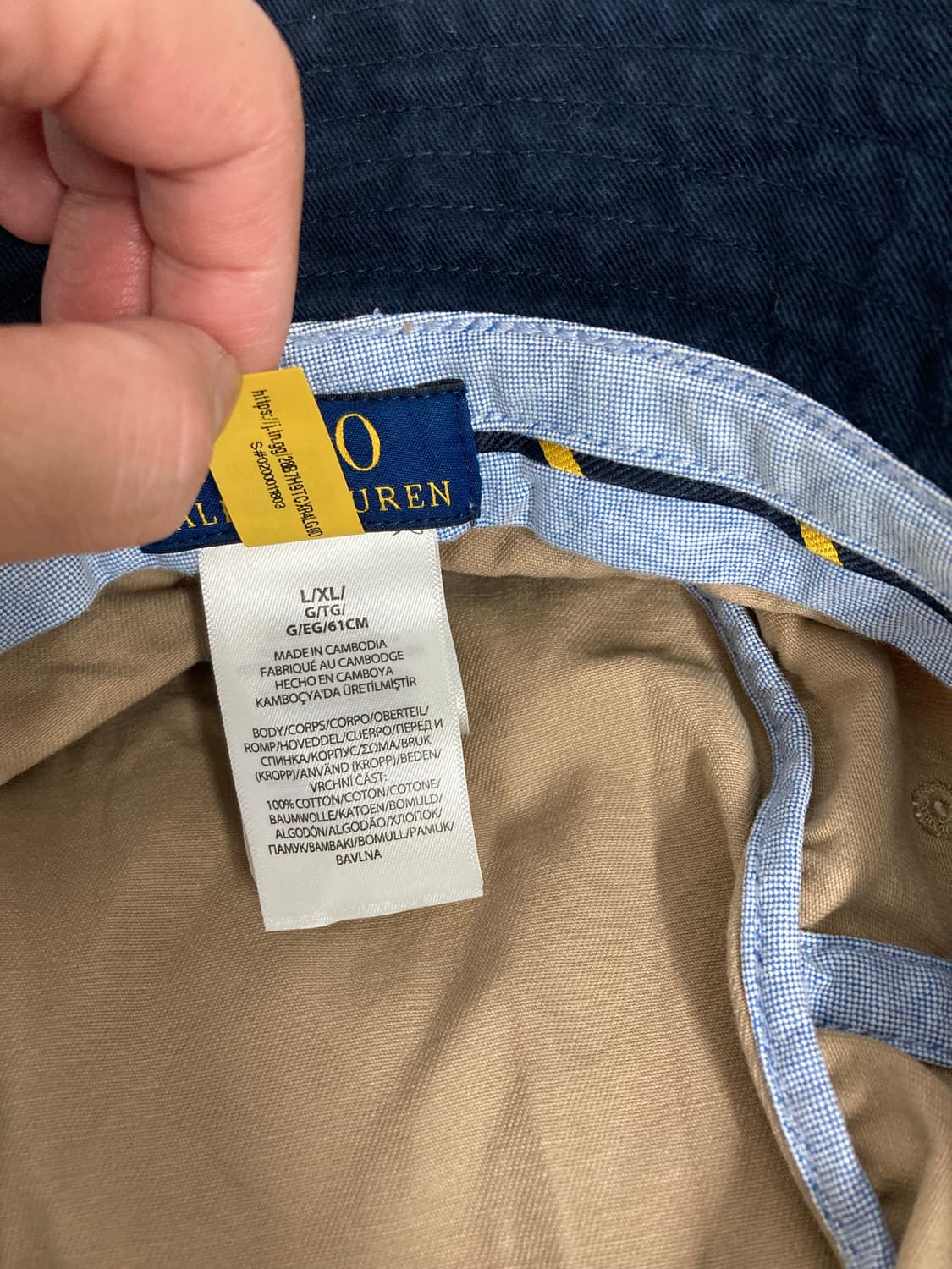 폴로랄프로렌 버킷햇 L XL 상품이미지6