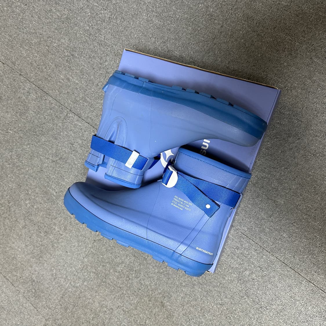 벌스데이수트x문스타 레인부츠 270  상품이미지5