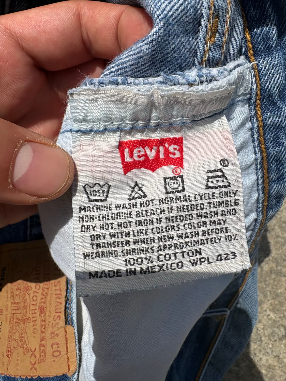 Early 00s 리바이스 501xx 데님팬츠 상품이미지4