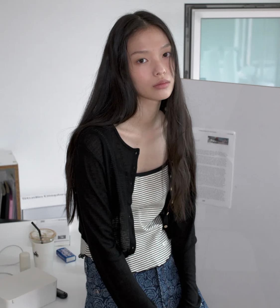 오버듀플레어 소프트 가디건 soft mini cardigan 상품이미지1