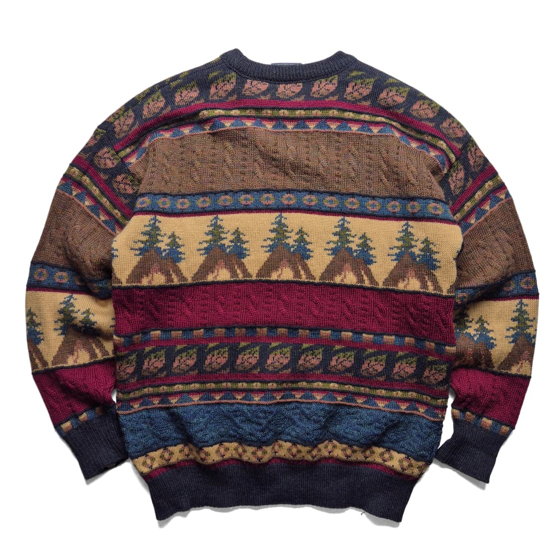 [M] 빈티지 에스닉 패턴 니트 UK 상품이미지6