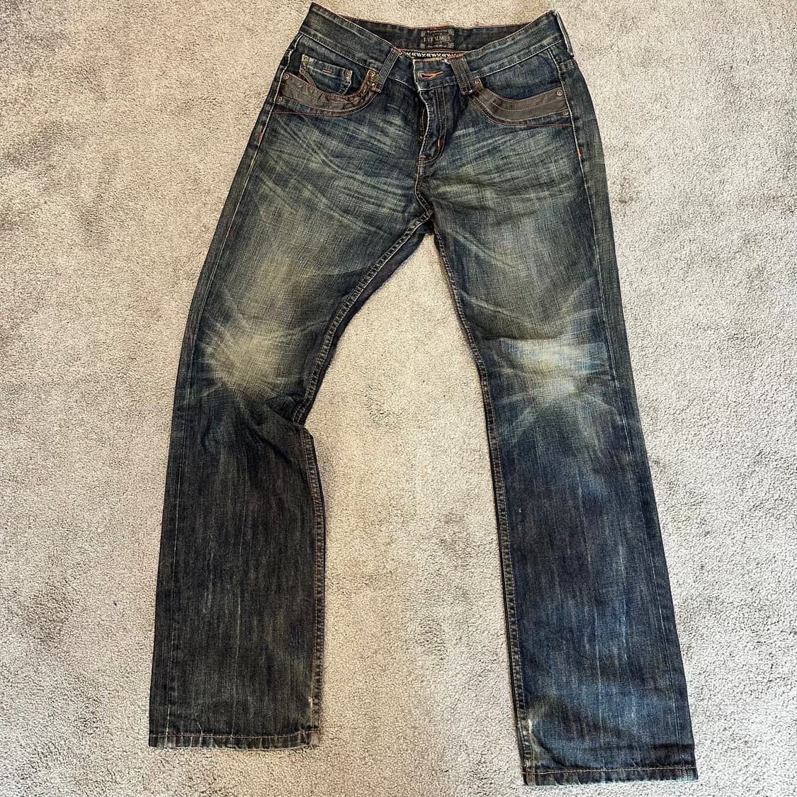 백넘버 페이드 웨스턴 데님 팬츠(34) 상품이미지2