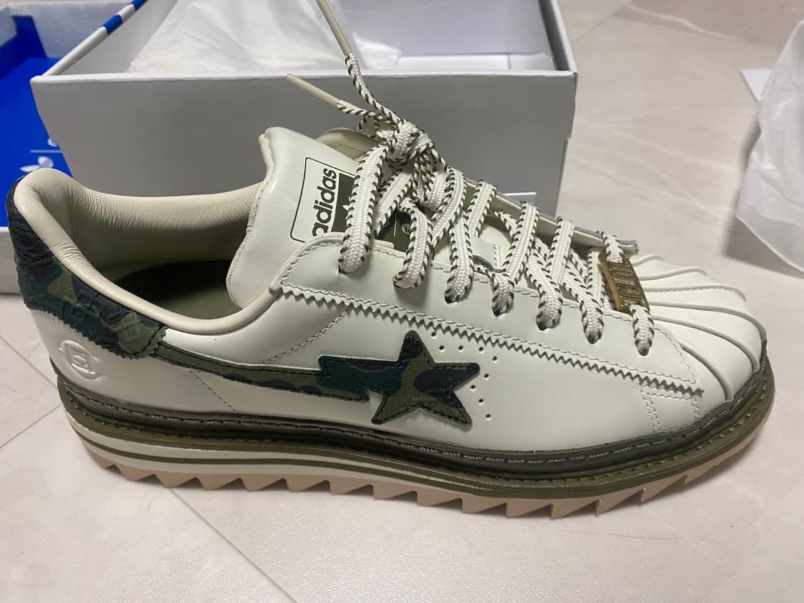 베이프 클랏 슈퍼스타 판매합니다 상품이미지6