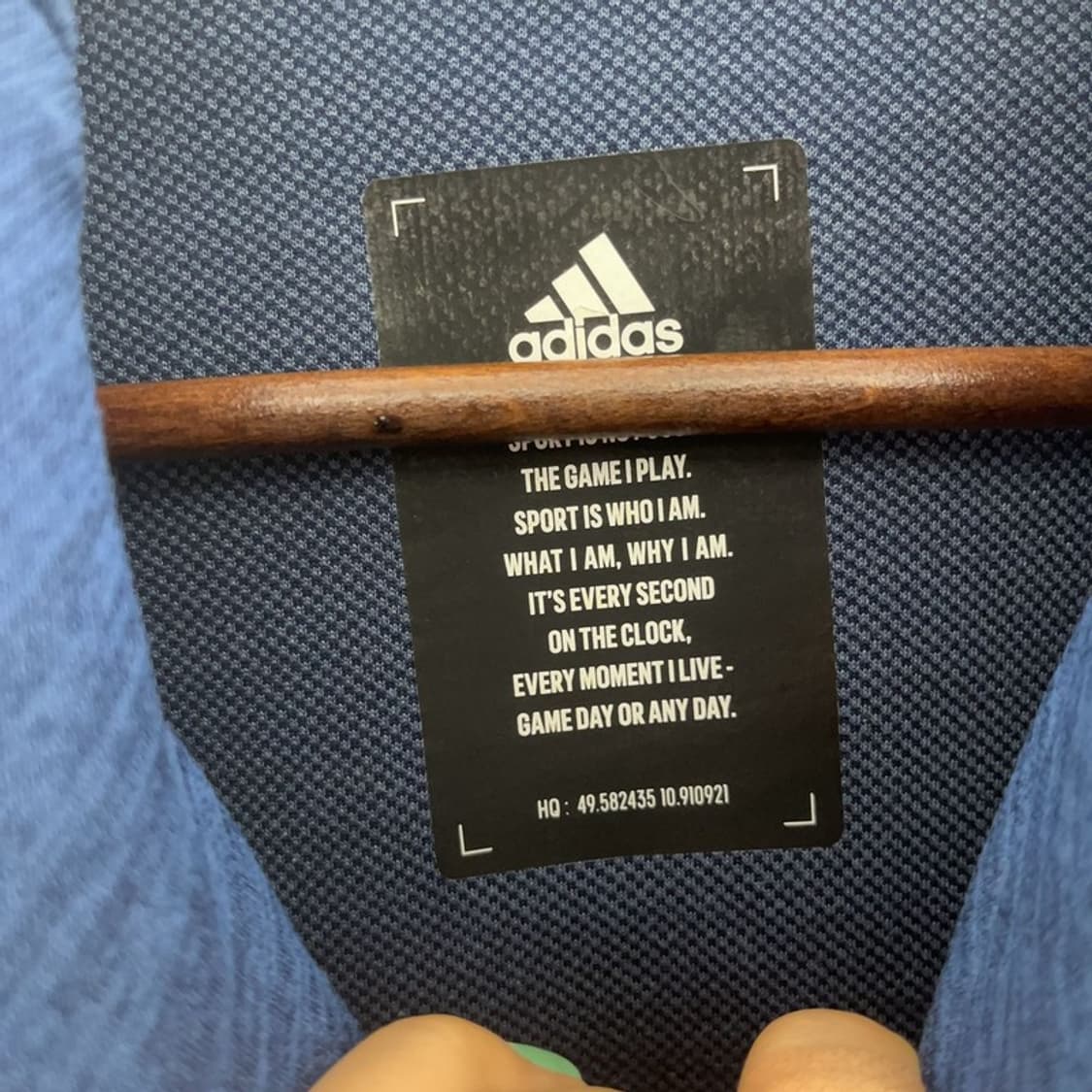 아디다스 00's 레알마드리드 딥블루  져지 후드집업 L C06638 상품이미지5