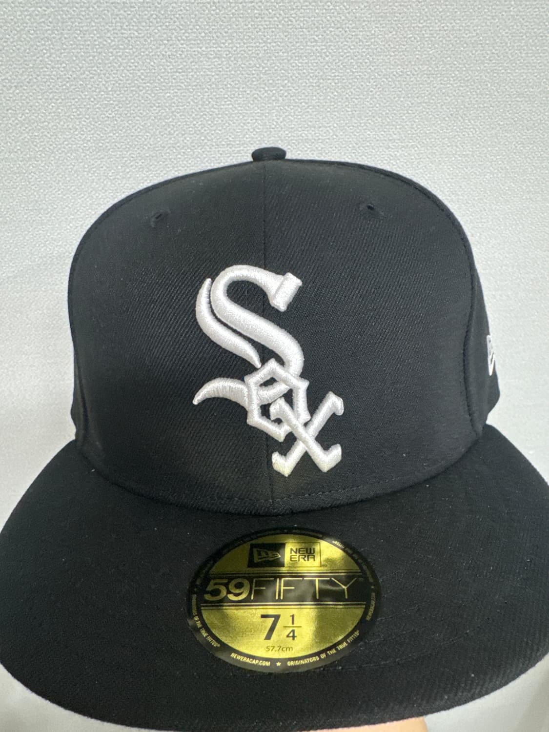 뉴에라 MLB 어센틱 시카고 화이트 삭스 게임 캡 블랙 상품이미지1