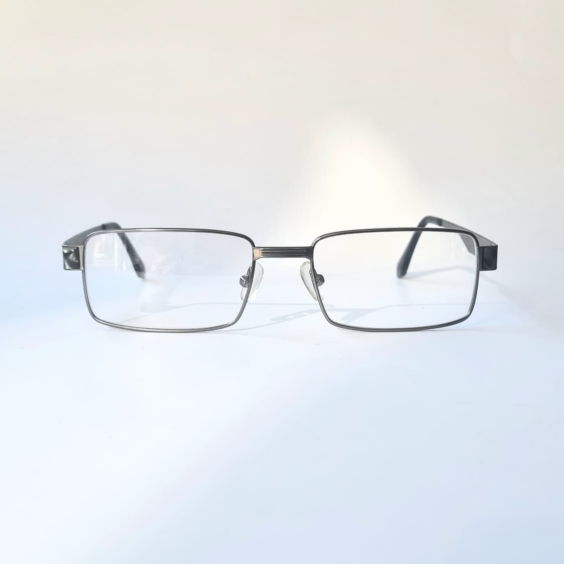 데드스탁 빅사이즈 사각 포인트 템플 안경테 512 상품이미지2