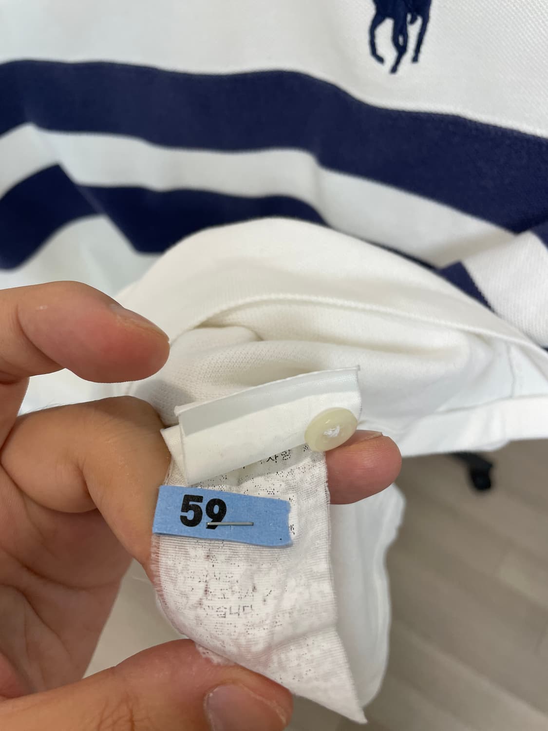 (커스텀핏 M) 폴로 랄프로렌 빅포니 반팔 카라티 상품이미지5