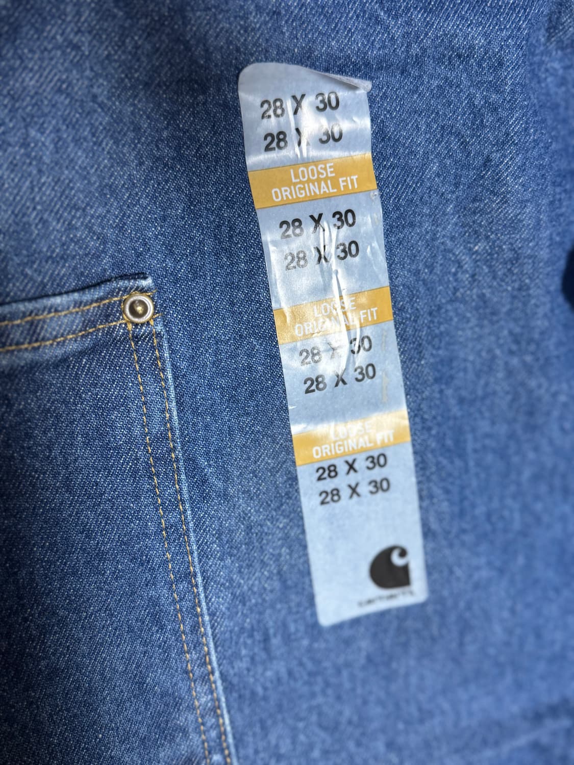 칼하트 더블니 카펜터 B73 28x30 새상품 상품이미지3