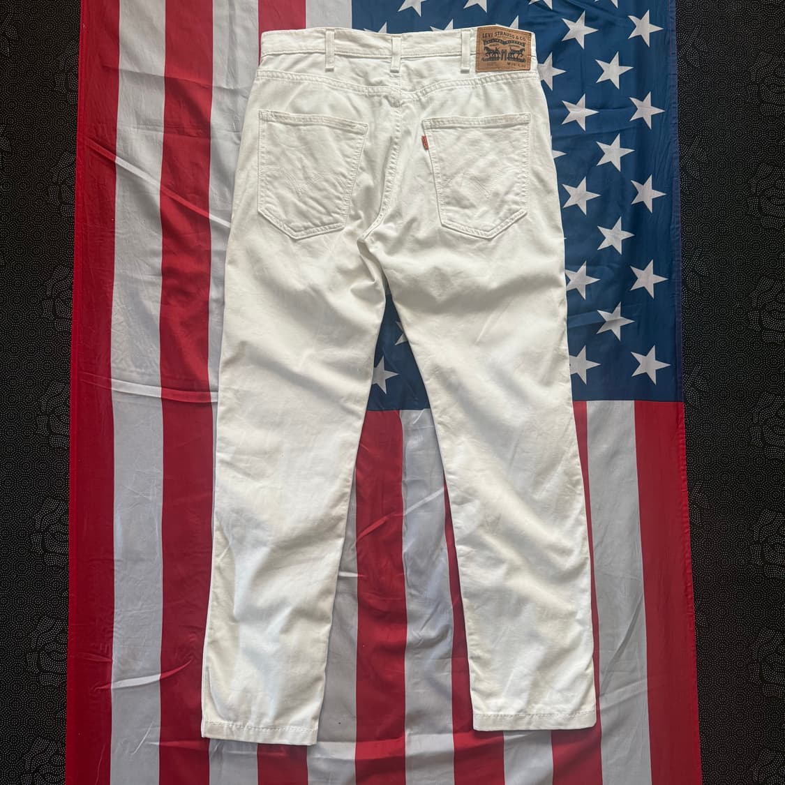 [29] Levi's 리바이스 오렌지탭 화이트 데님 팬츠 -2 상품이미지4