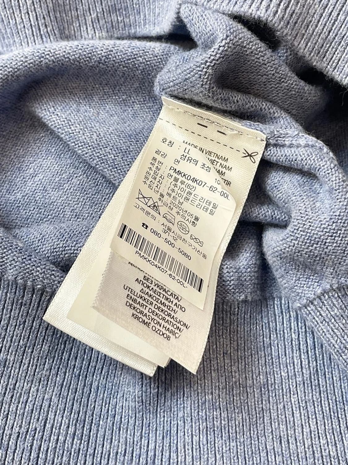 폴로 랄프로렌 피마코튼 베이직 로고 니트 A1381 상품이미지7