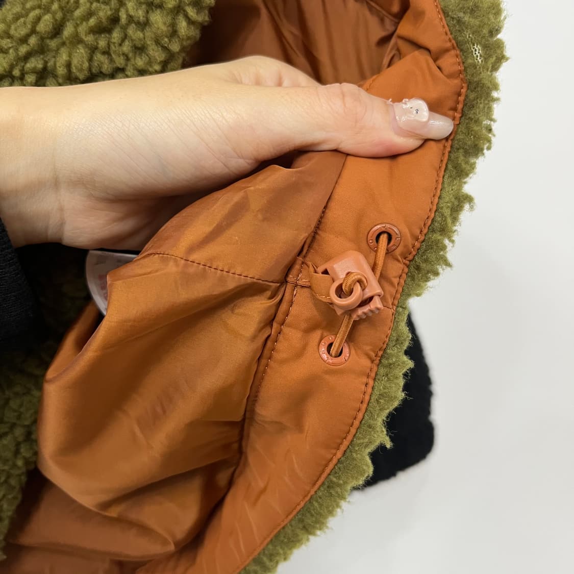 르꼬끄 아노락 양털 뽀글이 후리스 자켓 상품이미지6