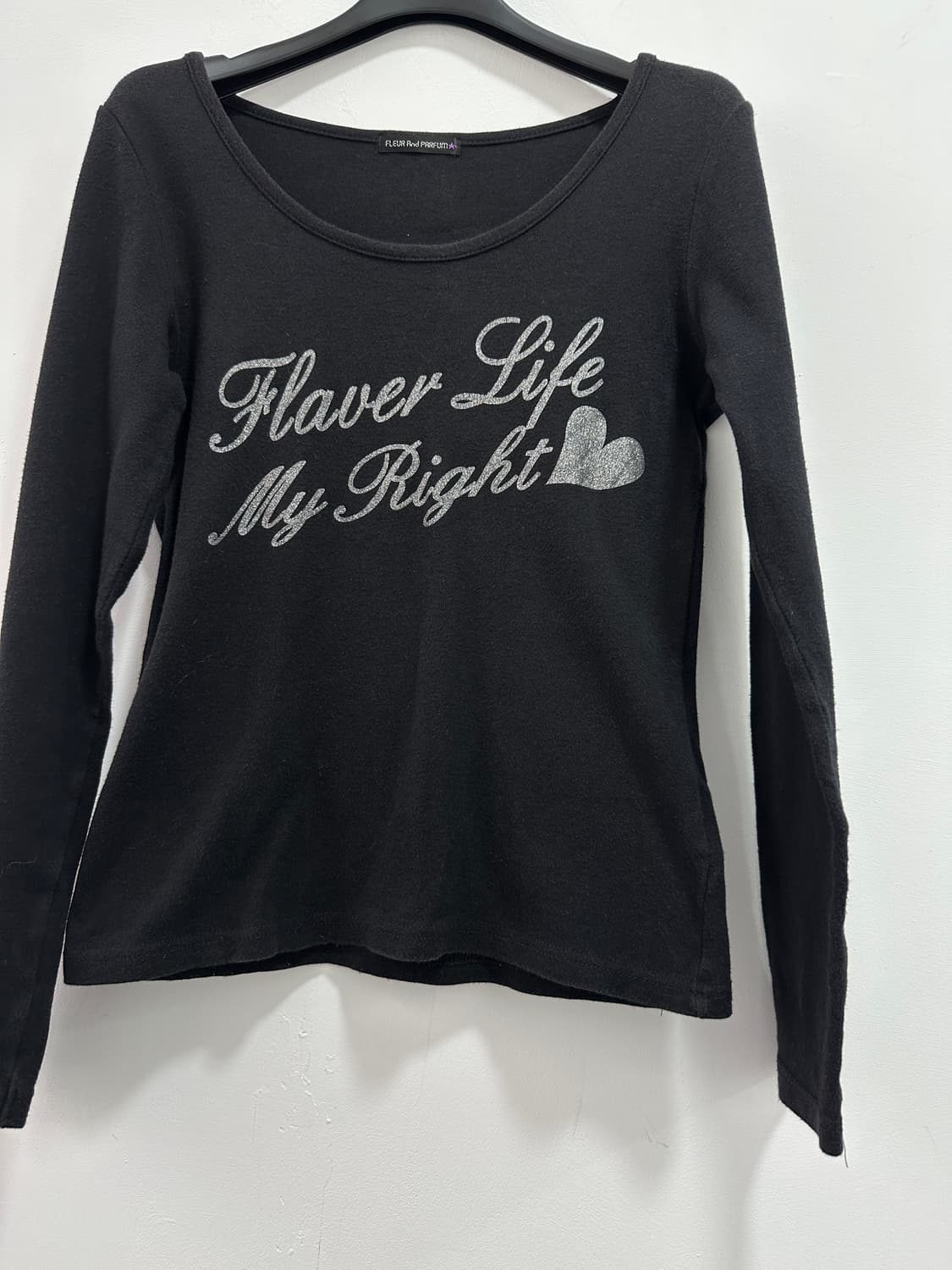 FLEUR & PARFUM silver lettering sleeve 상품이미지5