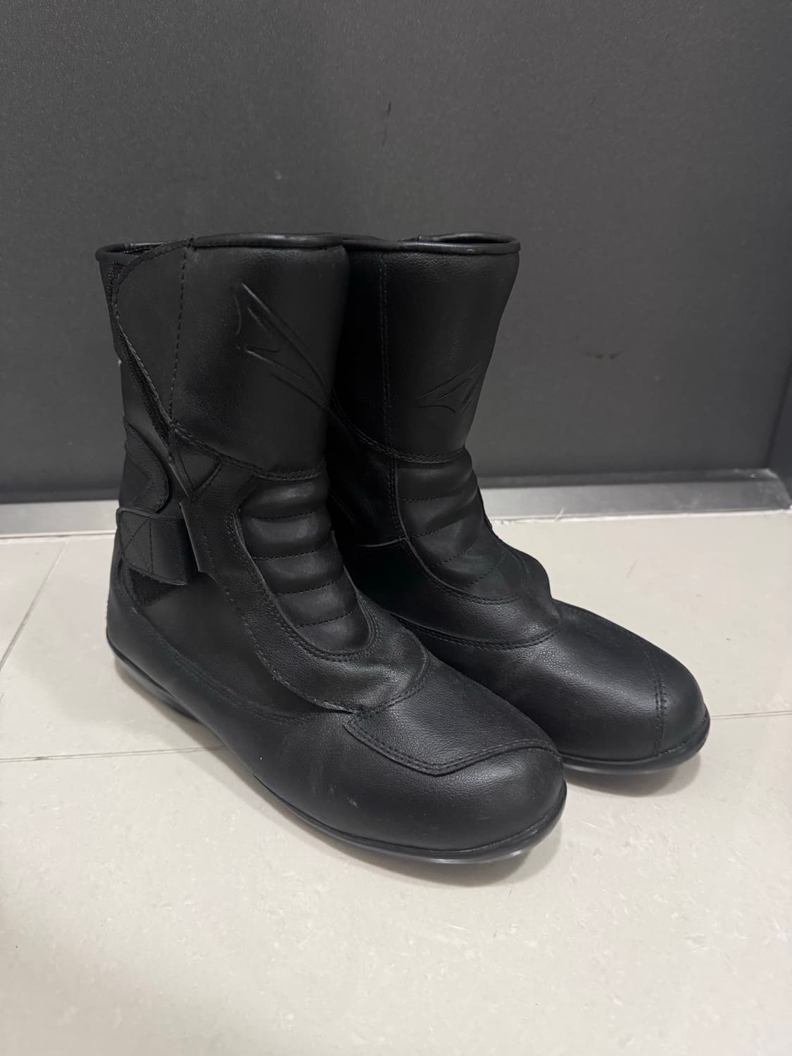 유럽 빈티지 레더 부츠 235-240 상품이미지1