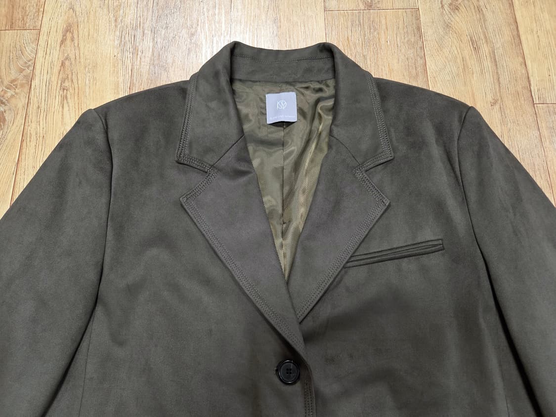 글로우앤님프(GLOW AND NYMPH) 스웨이드 자켓 프리사이즈 상품이미지5