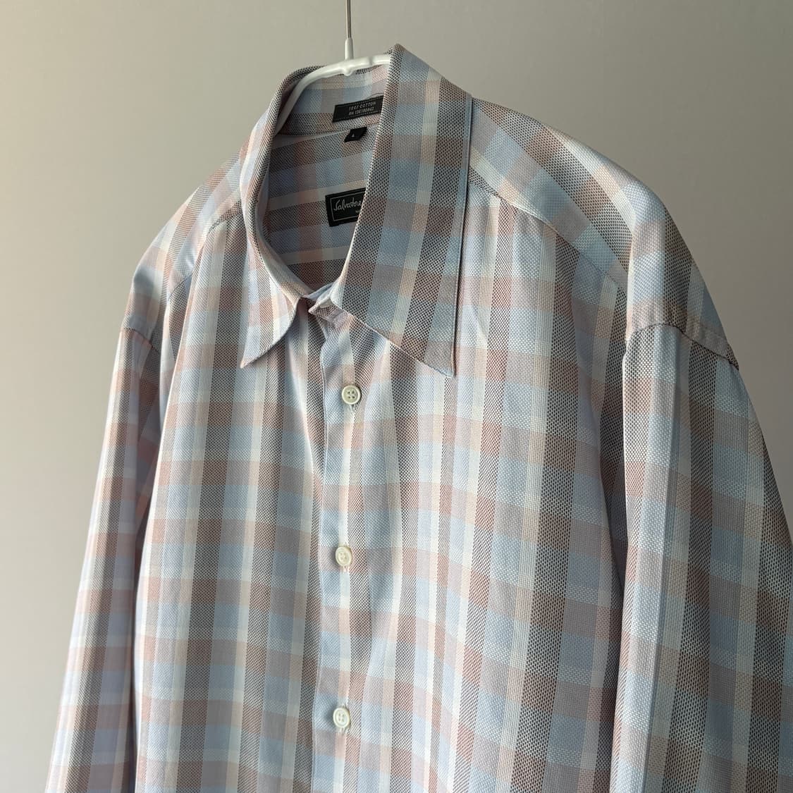  ▫️Salvatore Ferragamo Check Shirts 상품이미지4