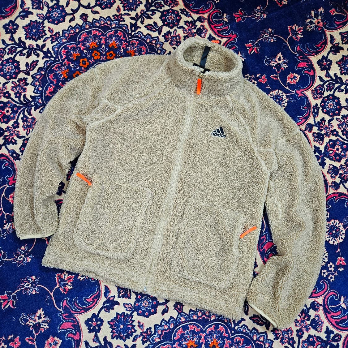 아디다스(Adidas) 쉐르파 집업 자켓 L size 상품이미지1