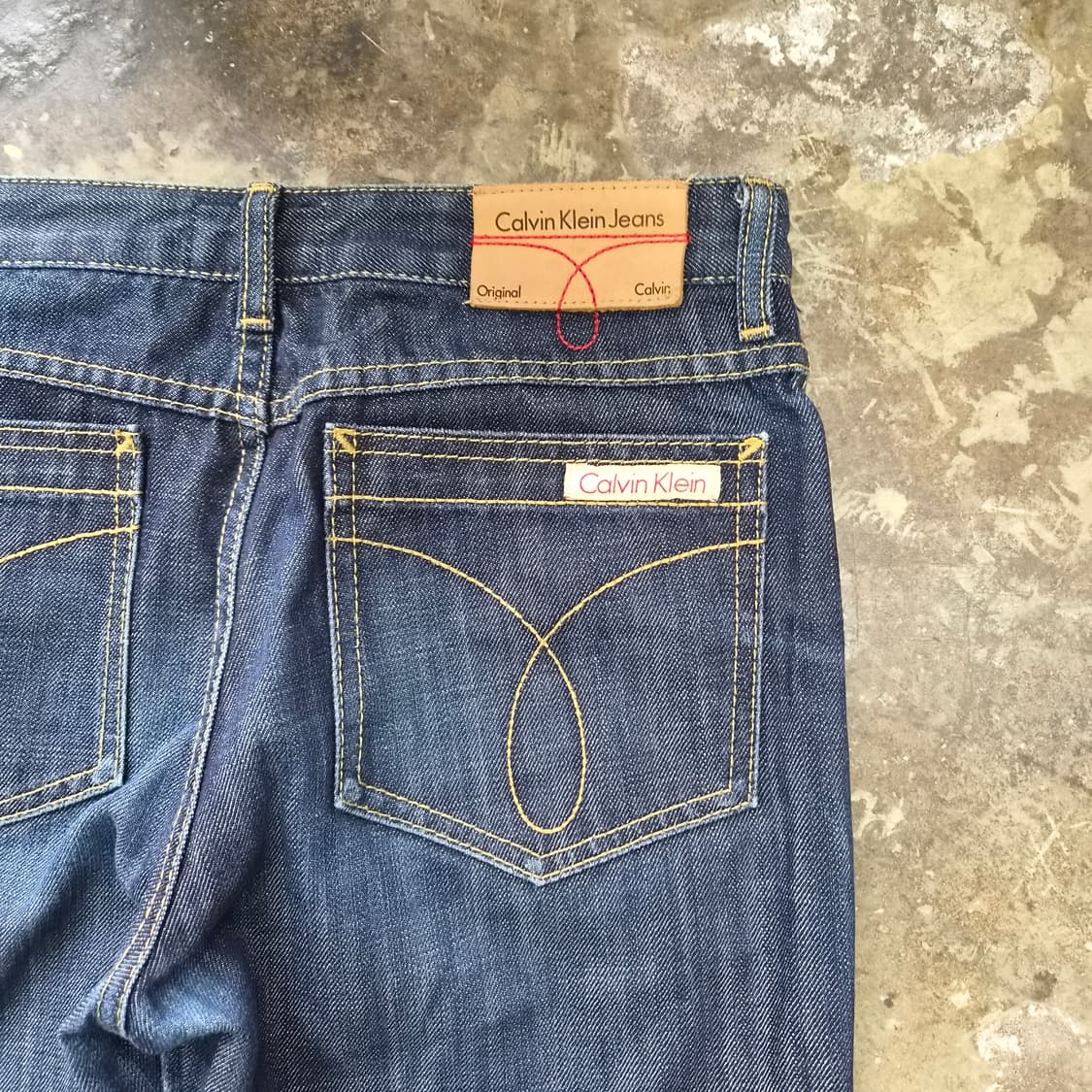 28) 캘빈클라인 세미부츠컷 청바지 데님팬츠 상품이미지4