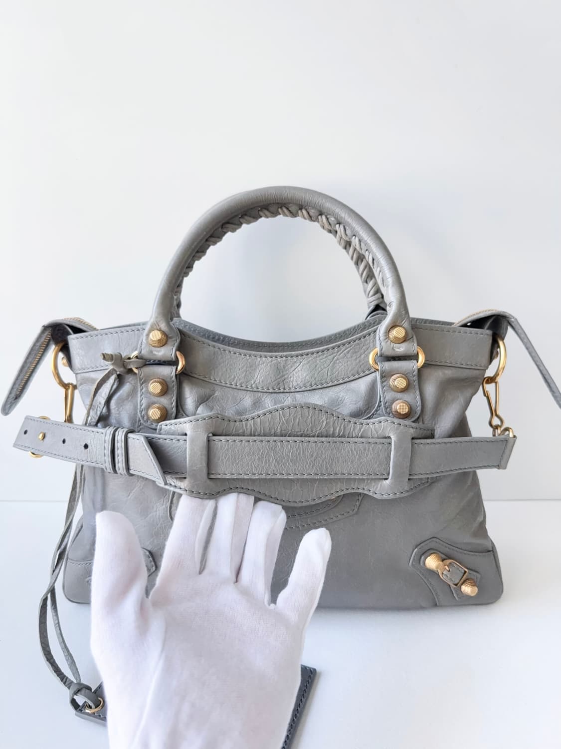 발렌시아가 모터백 퍼스트백 상품이미지5