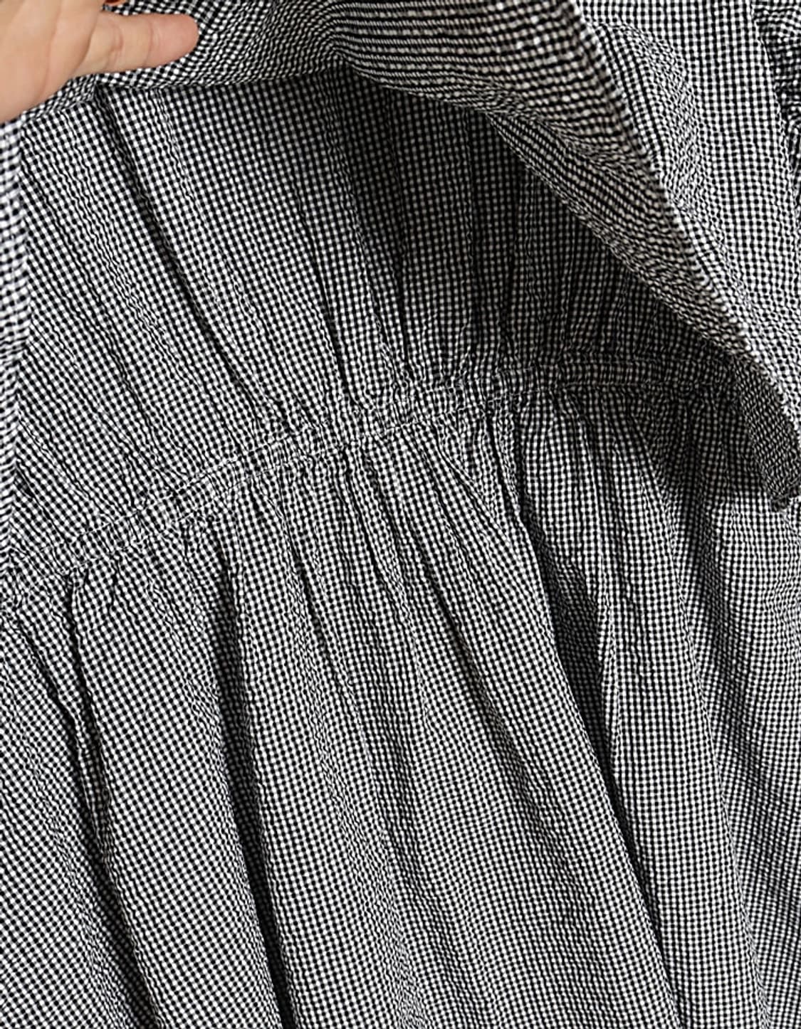 AMERICAN HOLIC Seersucker Blouse 상품이미지8