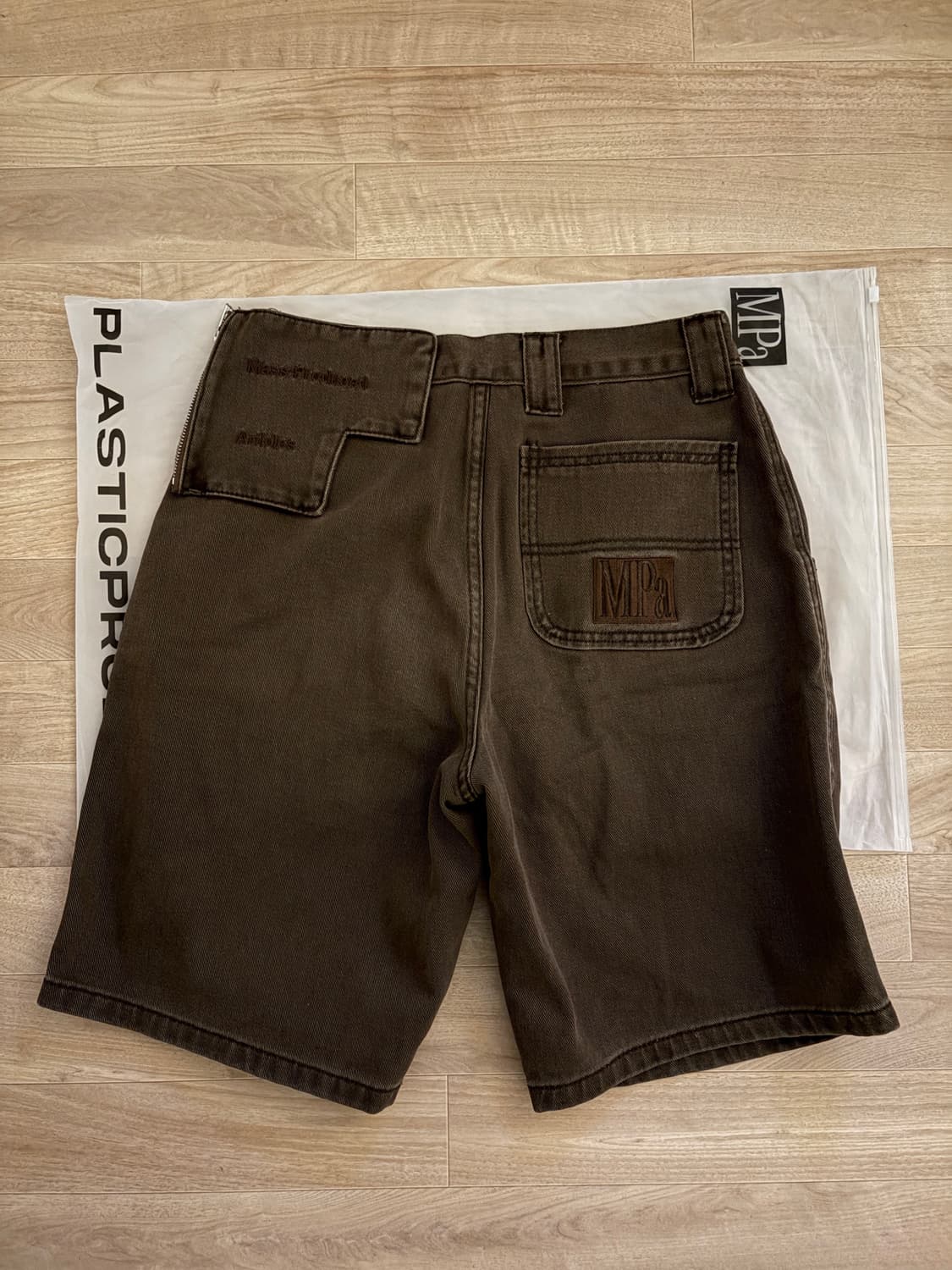 플라스틱프로덕트 MPa WALLET SHORTS (BROWN) 상품이미지2