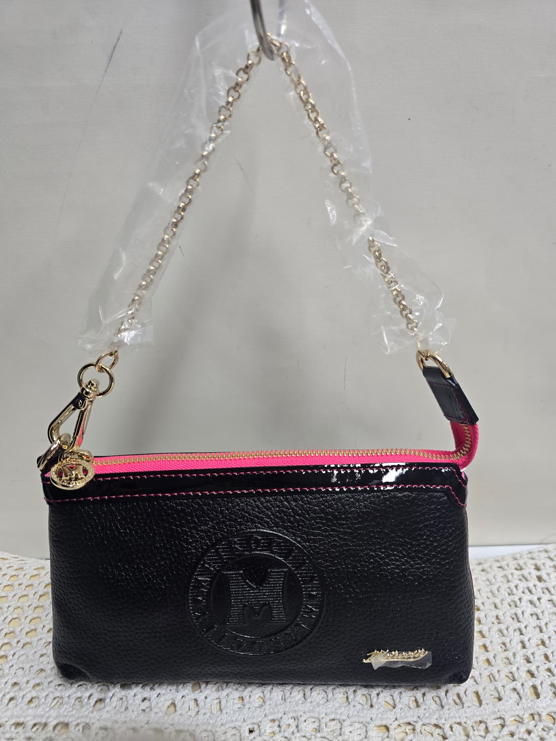 새상품) 메트로시티 체인 미니 토트백 상품이미지1