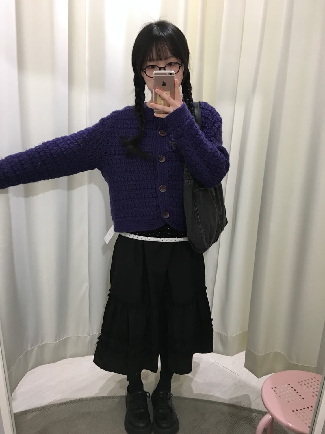 핸드메이드 짜임 가디건 상품이미지3