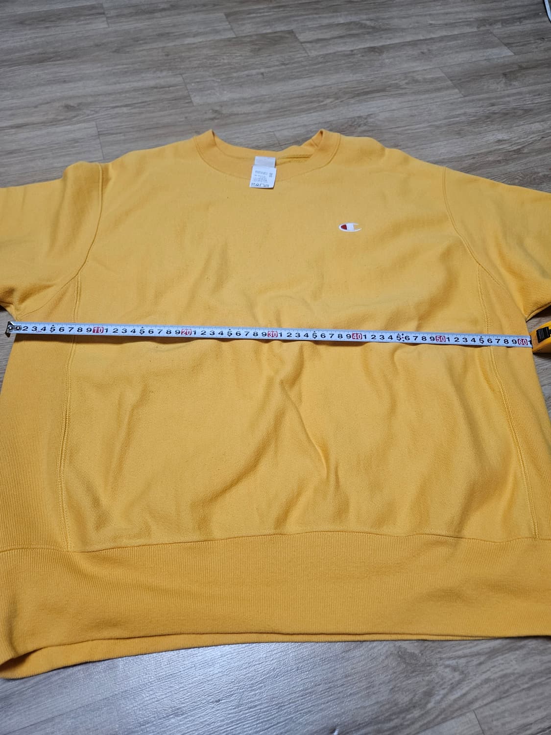 (M)챔피언 리버스위브 머스타드 스웻셔츠 상품이미지4