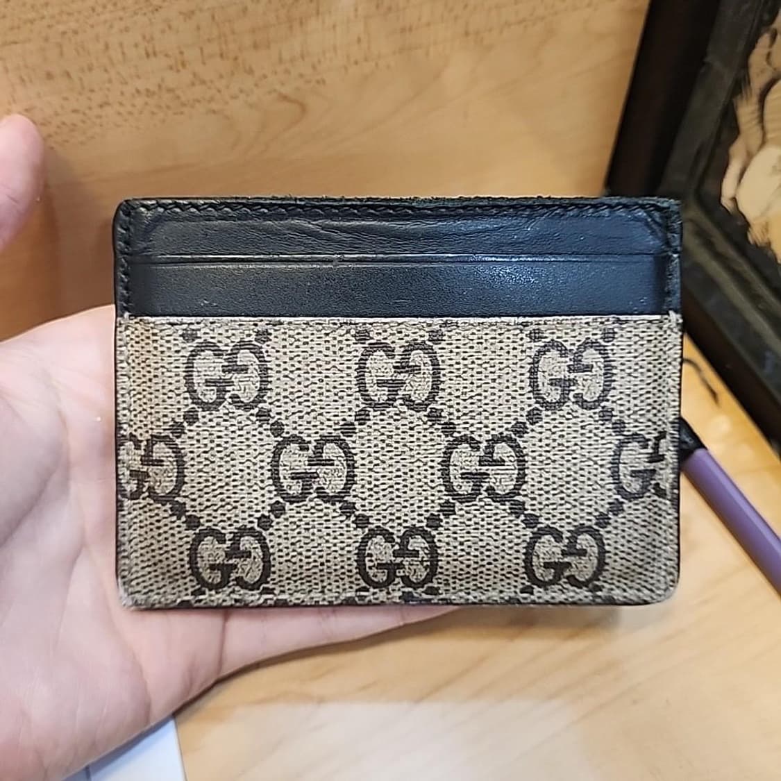 구찌 카드지갑 싸게 팝니다 정품 상품이미지3