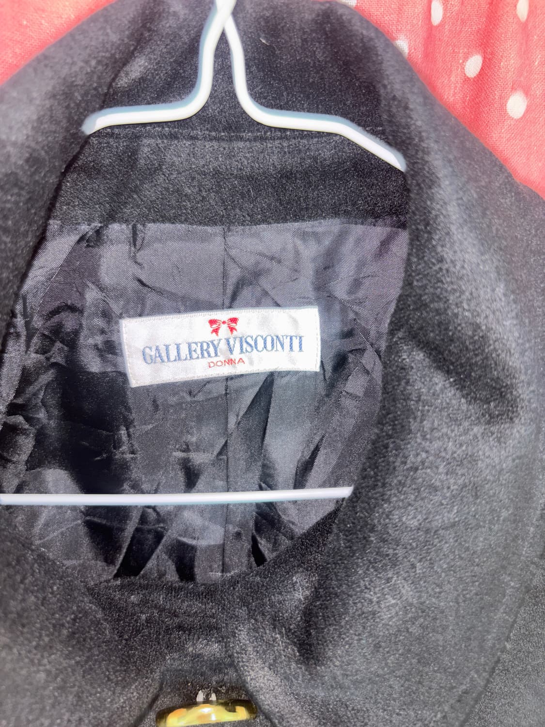 [GALLERY VISCONTI] 블랙 갸루 퍼 코트 상품이미지3