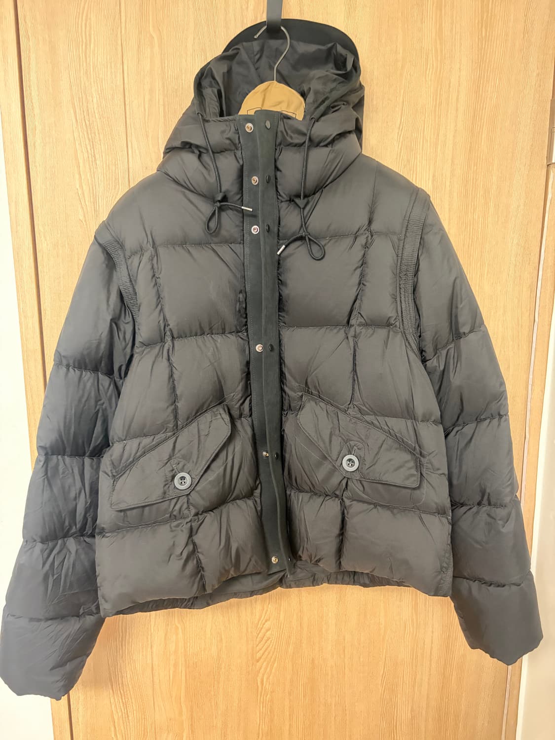 허리케인 콤보 다운 아노락 패딩 (베스트 탈부착가능) 52 XL 상품이미지3