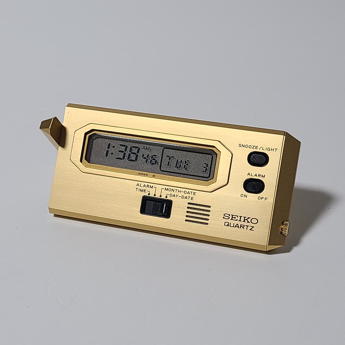 세이코 빈티지 탁상 카드형 시계 알람 7431-001G 상품이미지1