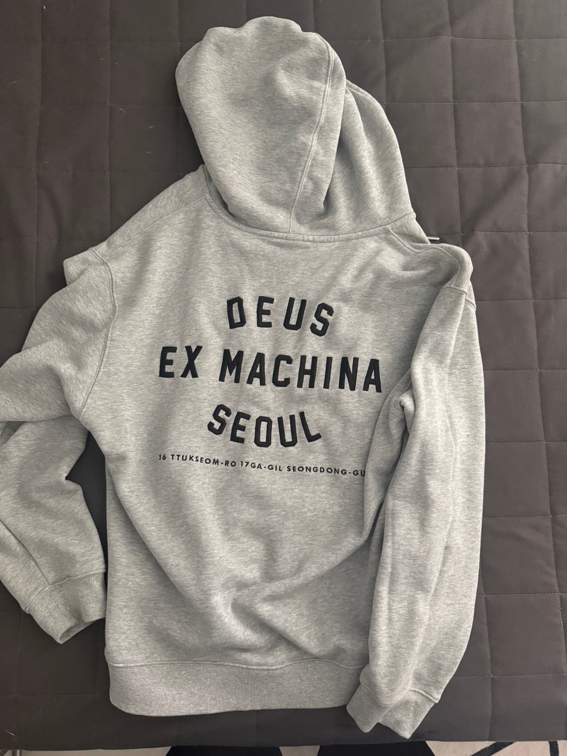 데우스 후드집업 그레이 L 상품이미지2
