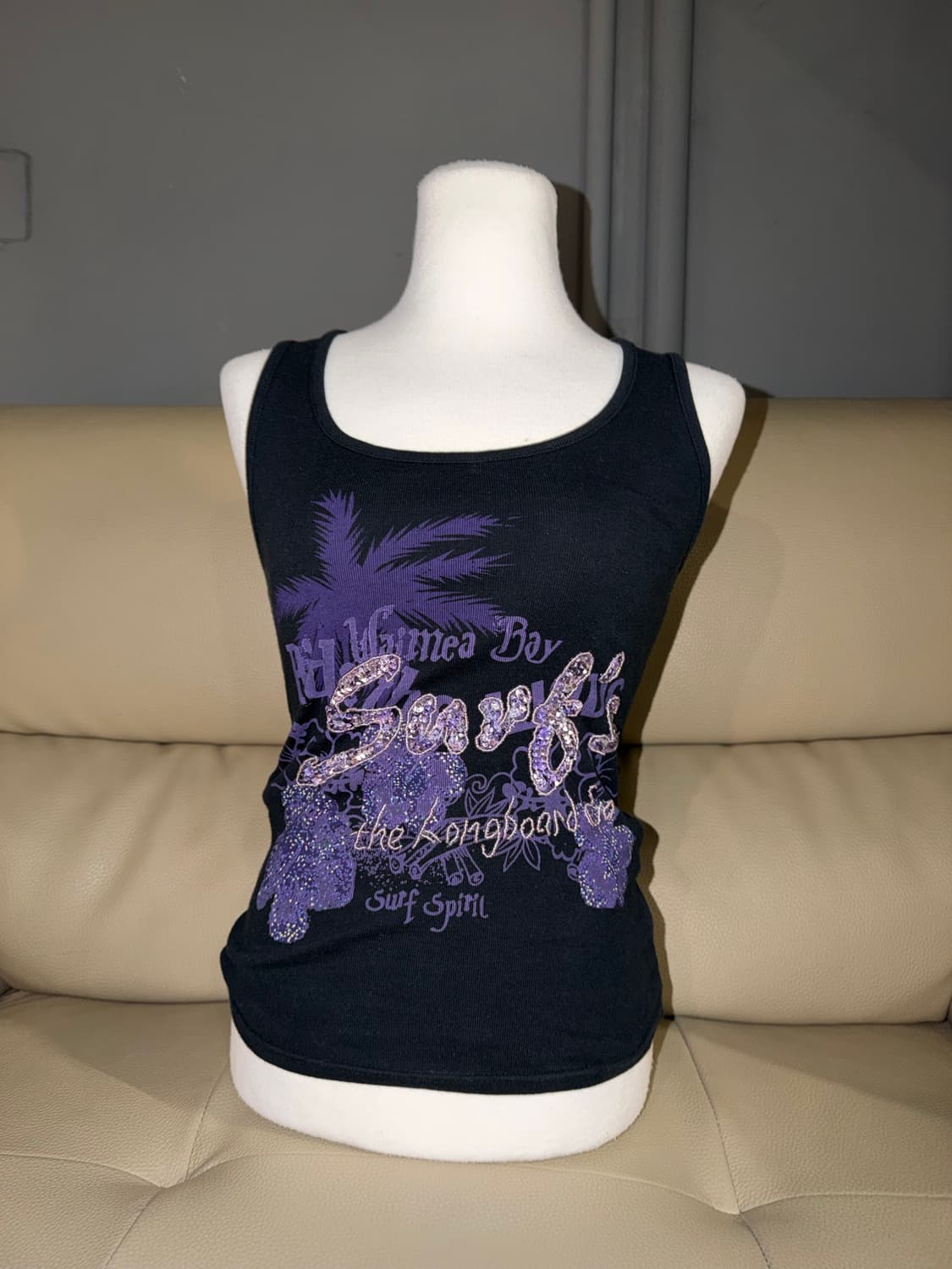 Cecil mcbee tropical printing sleeveless 상품이미지1