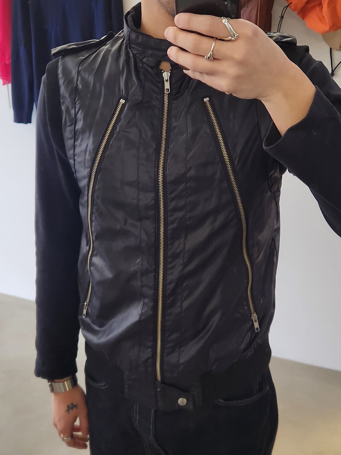 AMERICAN RAG CIE JAPAN 나일론 플라잉 베스트 상품이미지5