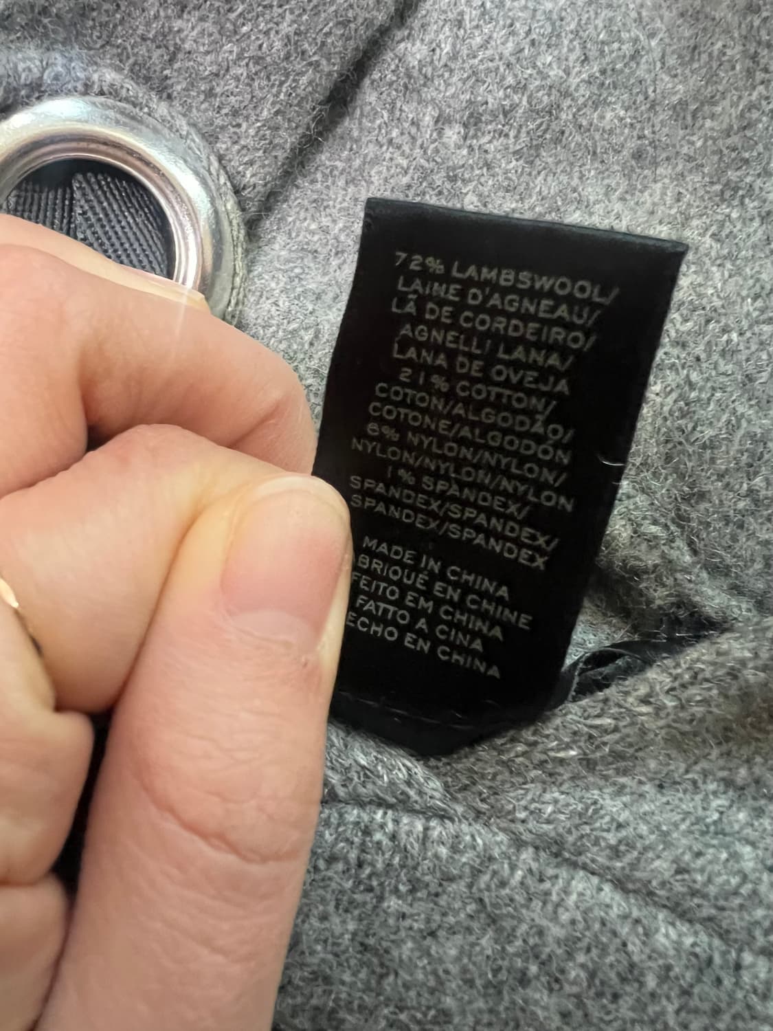 마크제이콥스 차콜 그레이 hoodie 상품이미지4