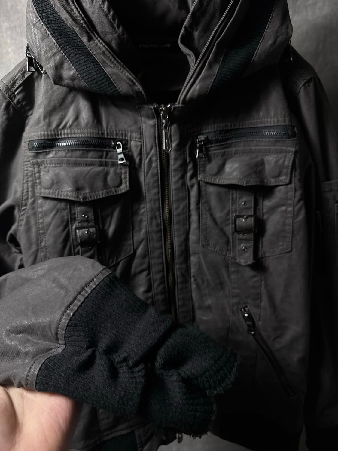 JACKROSE Wax Coating Bono Jacket  상품이미지5