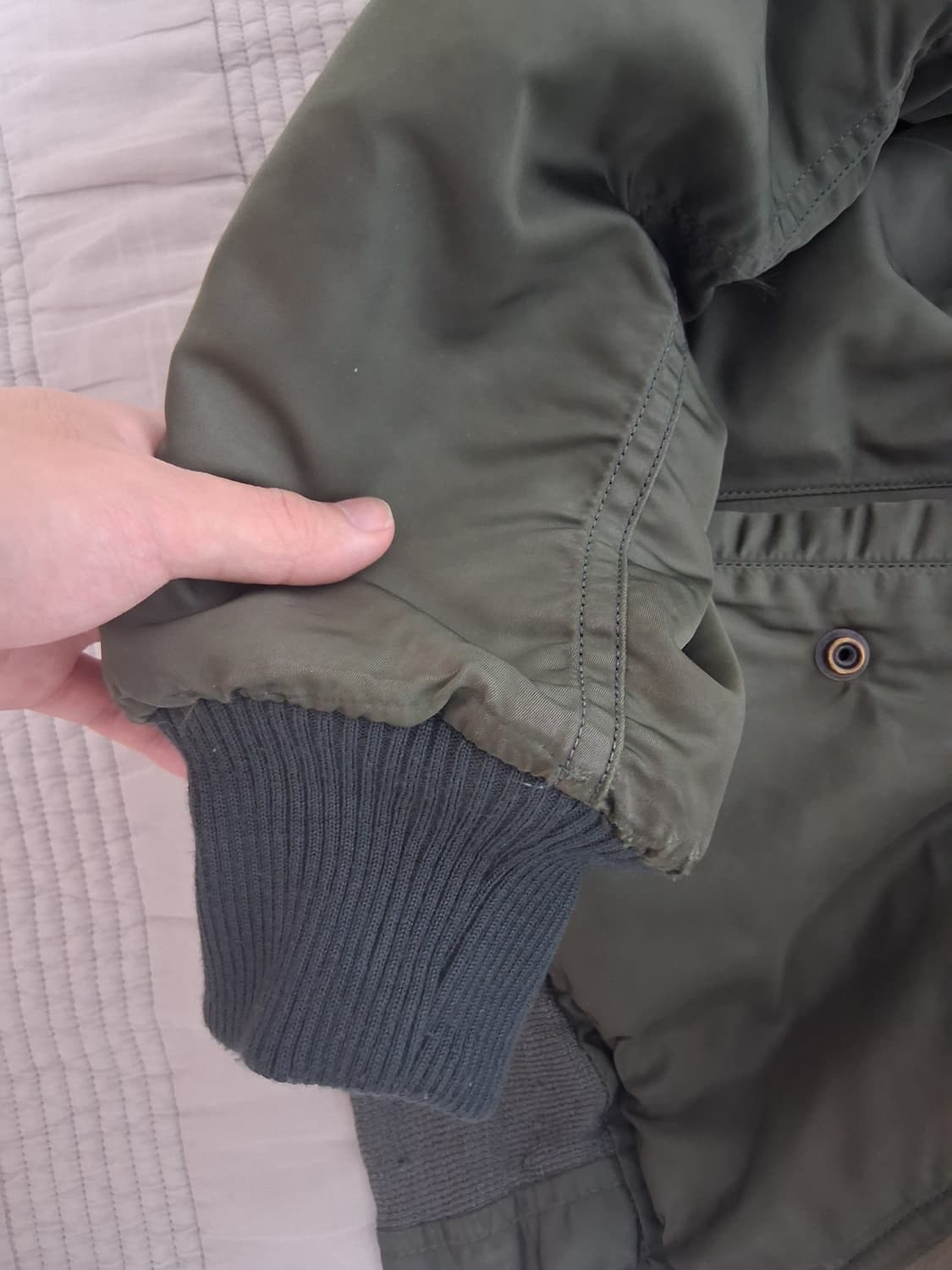 알파인더스트리 1973년 제조 울파일 ma-1 M 상품이미지4