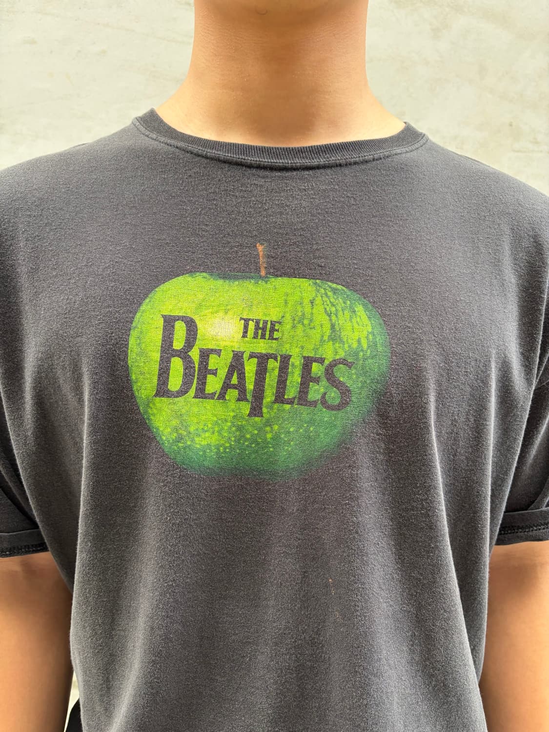00’s Beatles Apple Records logo print T 상품이미지5