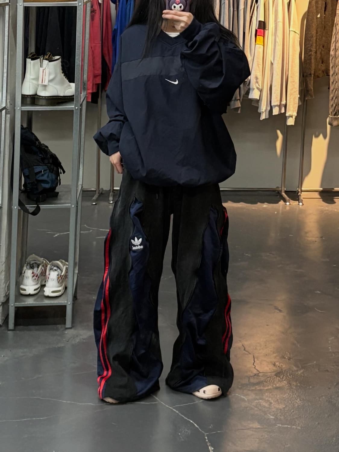 나이키 90s 빈티지 스우시 네이비 웜업 A2810 상품이미지1